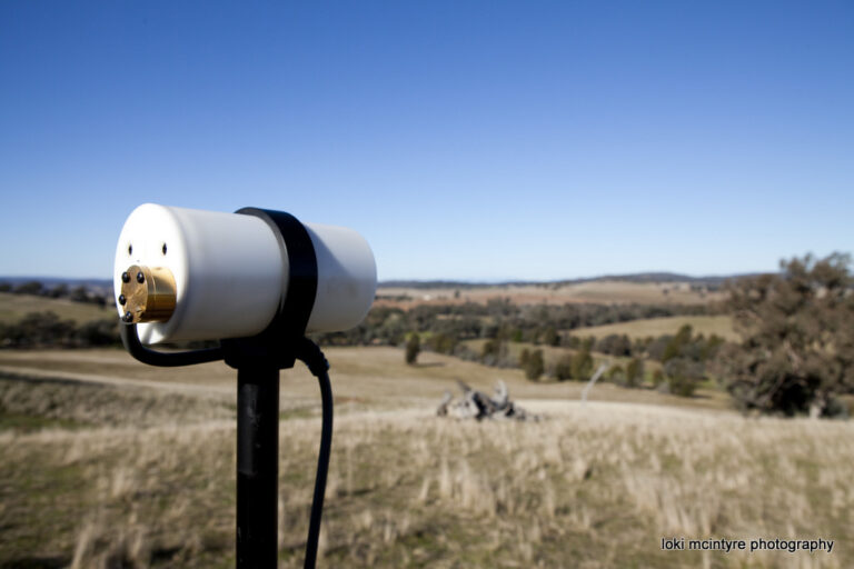 A GSM-19 Overhauser base station magnetometer sensor with a view.