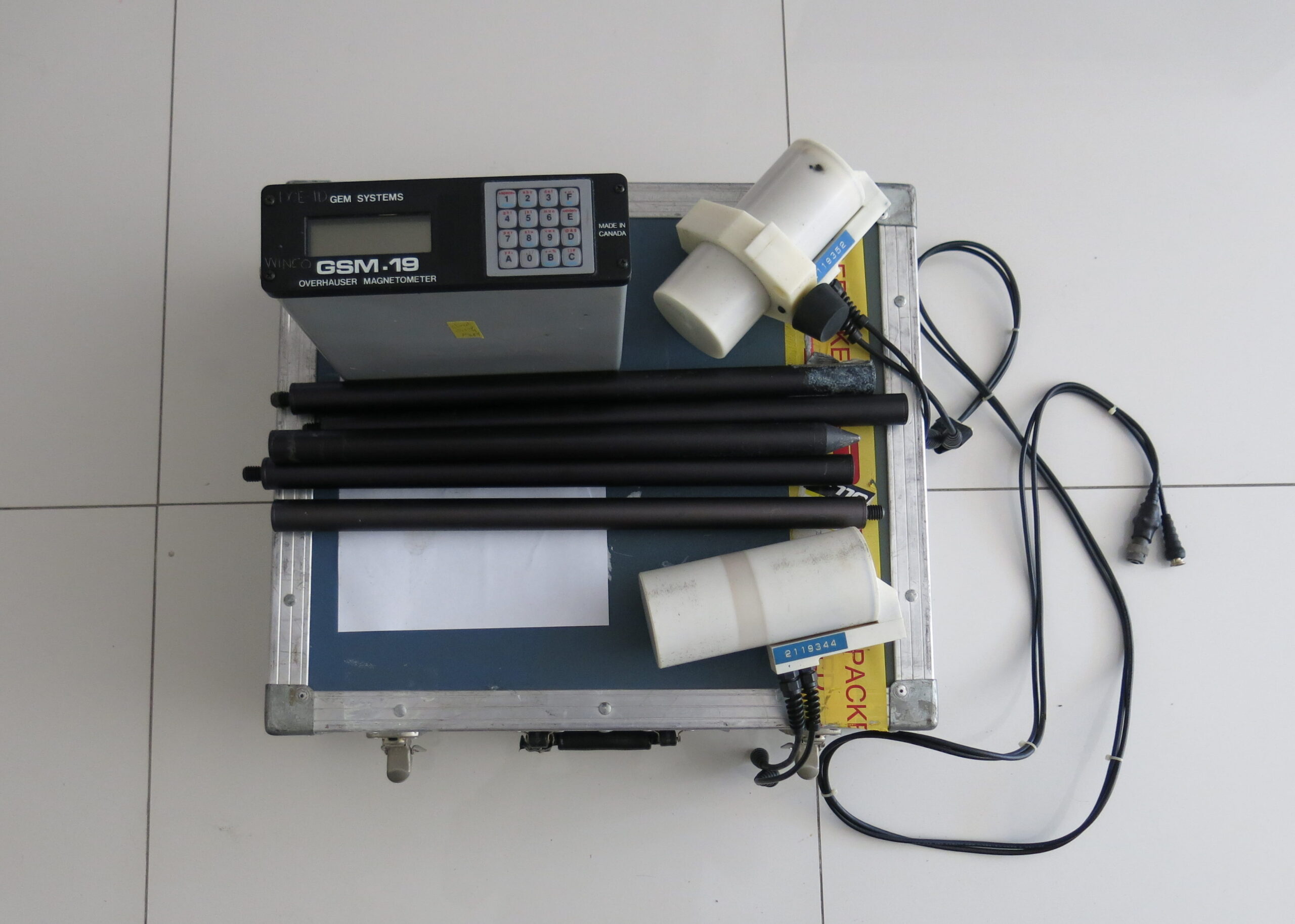 Used Overhauser magnetometer for sale (SOLD)